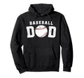 Baseball Dad Proud Baseball Player Hoodie - Fun Novelty Design for Adults - T-Shirt, Sweatshirt, Hoodie