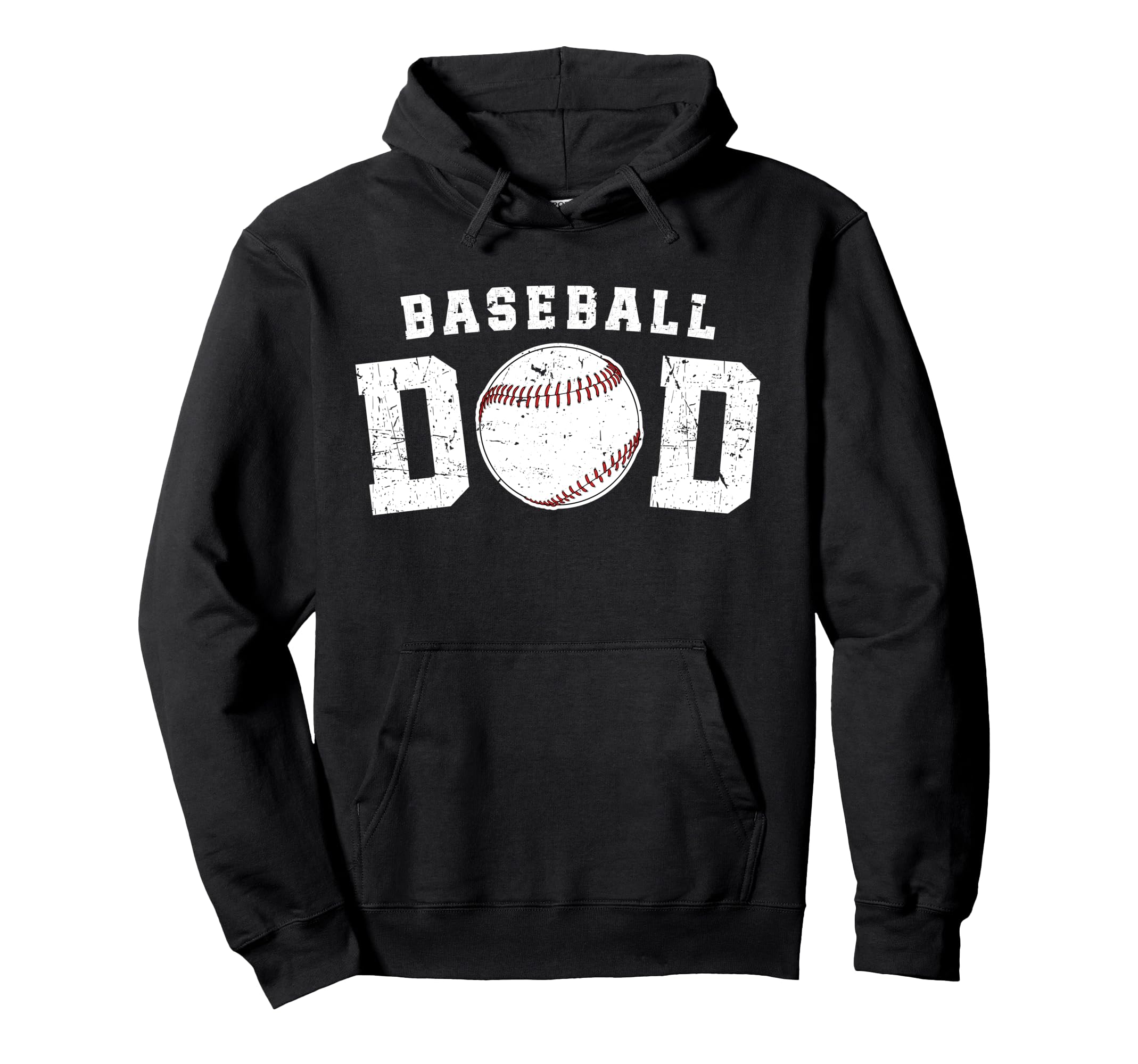 Baseball Dad Proud Baseball Player Hoodie - Fun Novelty Design for Adults - T-Shirt, Sweatshirt, Hoodie