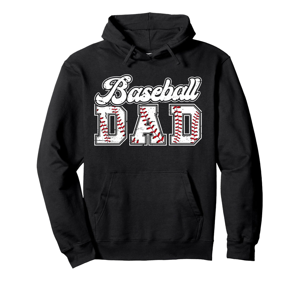 Baseball Dad Baseball Player Dad Proud Hoodie - Graphic Print Men Women - T-Shirt, Sweatshirt, Hoodie
