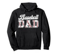 Baseball Dad Baseball Player Dad Proud Hoodie - Graphic Print Men Women - T-Shirt, Sweatshirt, Hoodie