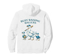 Busy Raising Baller Baseball Softball Mom Hoodie - Custom Art Print Unisex - T-Shirt, Sweatshirt, Hoodie