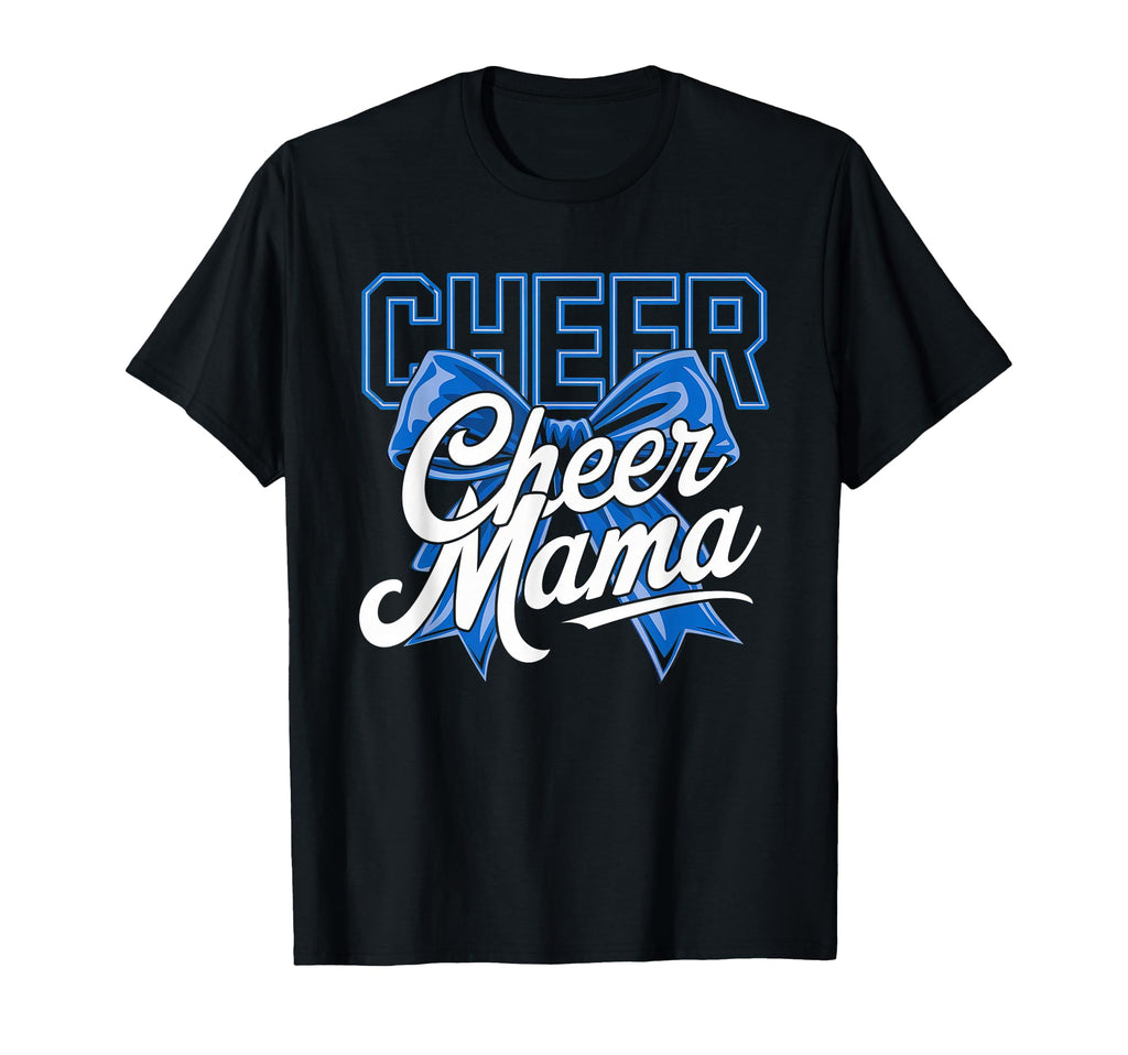 Cheer Mom Mother Bow Cheerleader Game Day T-Shirt - Trendy Graphic Unisex - T-Shirt, Sweatshirt, Hoodie