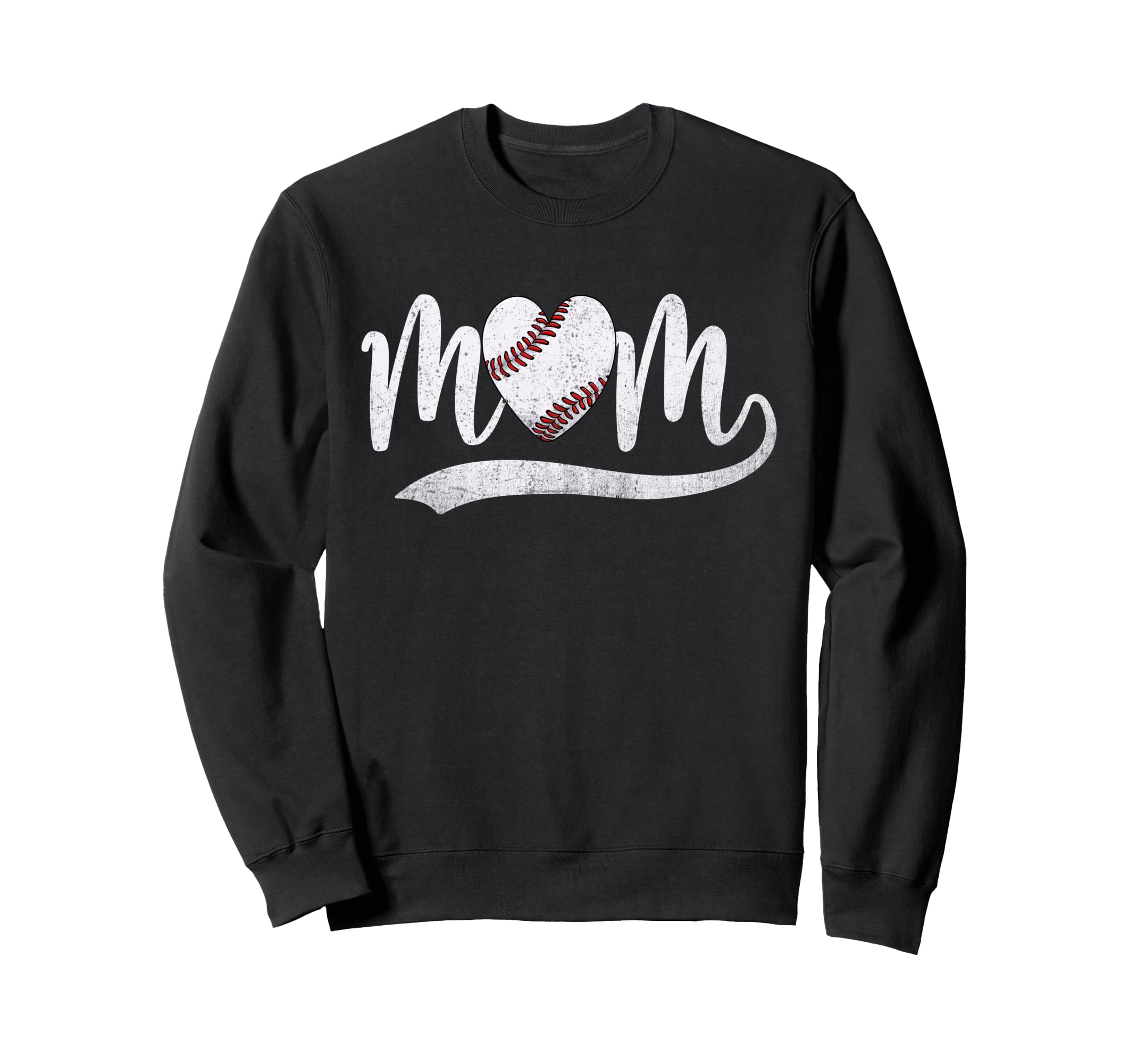 Baseball Mom Mama Happy Mothers Day Sweatshirt - Unique Graphic for Adults - T-Shirt, Sweatshirt, Hoodie