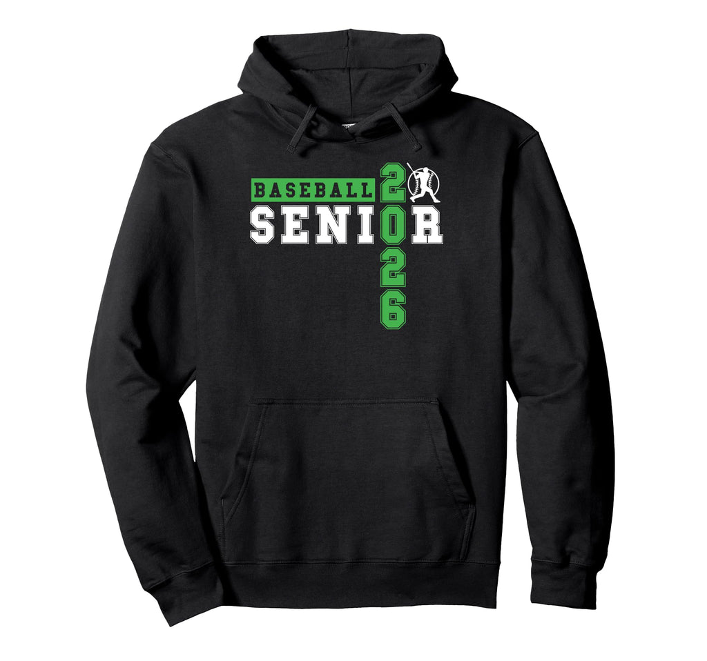 Baseball Senior Night Baseball Senior 2026 Hoodie - Trendy Graphic Unisex - T-Shirt, Sweatshirt, Hoodie