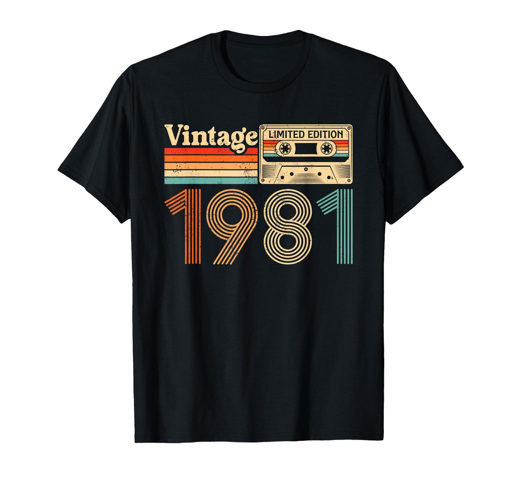 45 Year Old Born 1981 45Th Birthday T-Shirt - Minimalist Print for Adults - T-Shirt, Sweatshirt, Hoodie