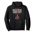 Part Time Warm Up Partner Pitching Hoodie - Fun Novelty Design Unisex - T-Shirt, Sweatshirt, Hoodie