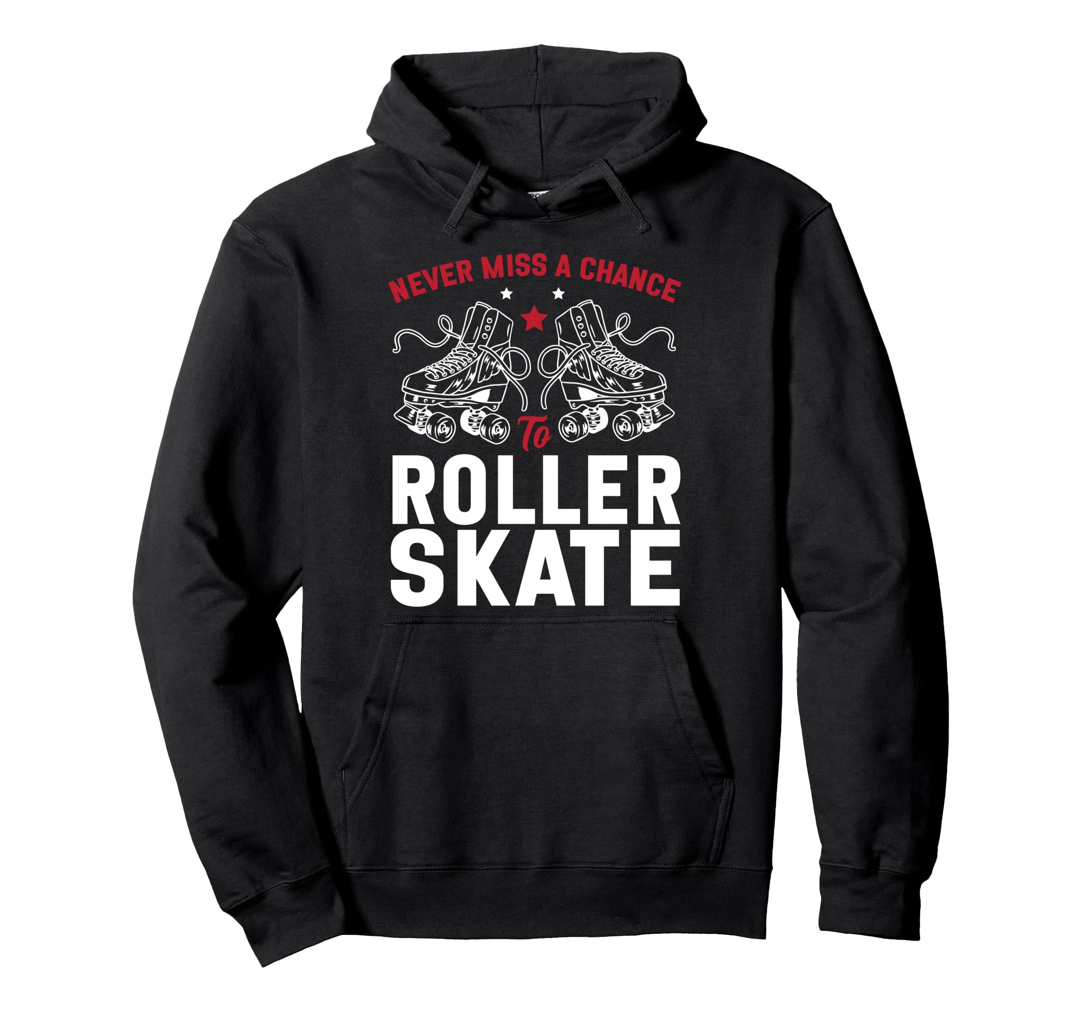Roller Skating Skate 1970S Never Miss Hoodie - Streetwear Style Men Women - T-Shirt, Sweatshirt, Hoodie