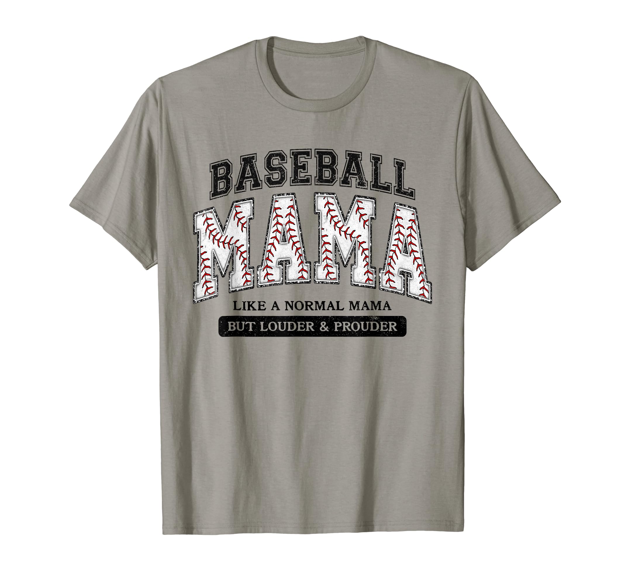 Baseball Mama Varsity Like Normal T-Shirt - Casual Everyday Wear Men Women - T-Shirt, Sweatshirt, Hoodie