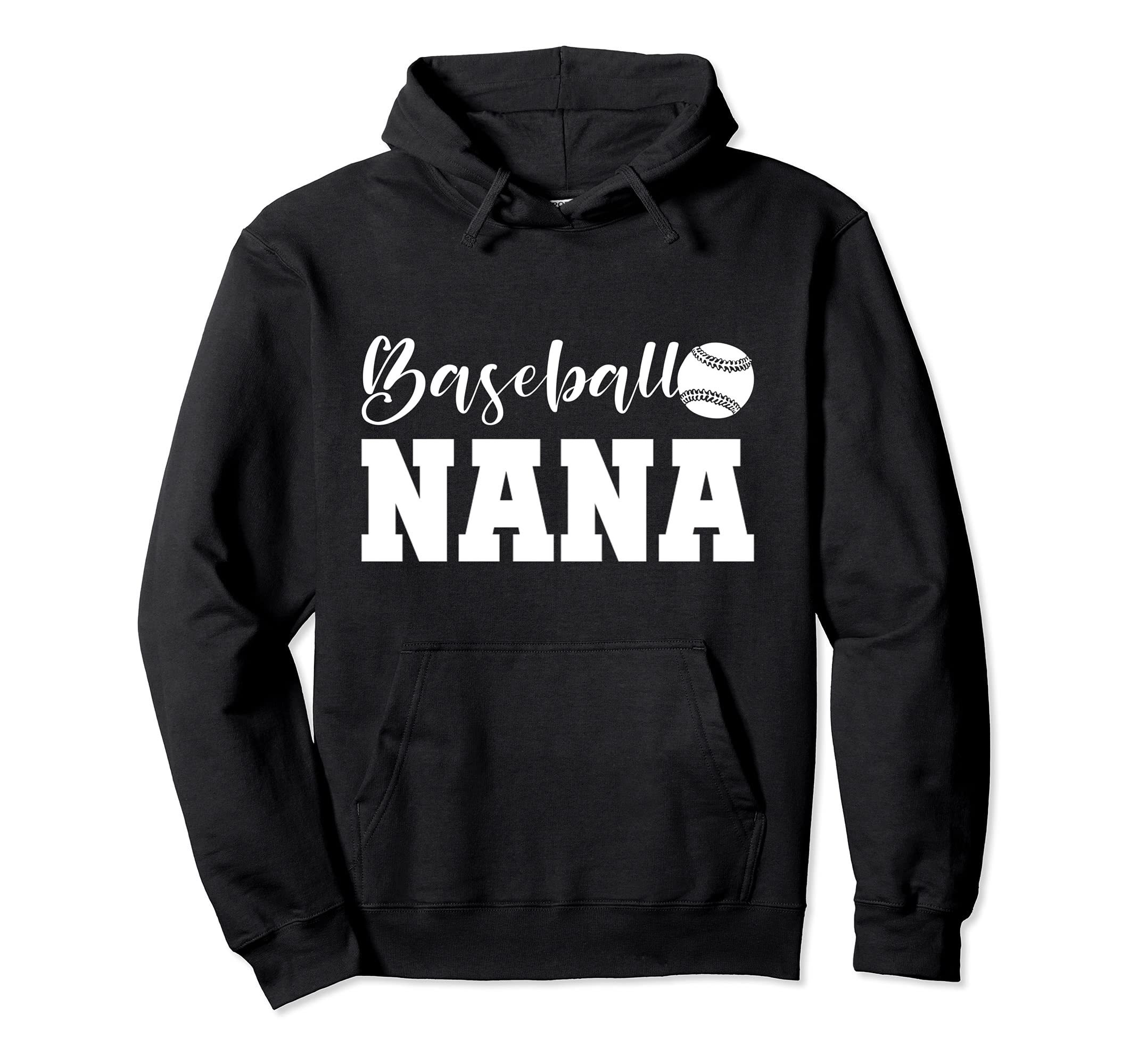 Baseball Player Baseball Nana Hoodie - Casual Everyday Wear for Adults - T-Shirt, Sweatshirt, Hoodie