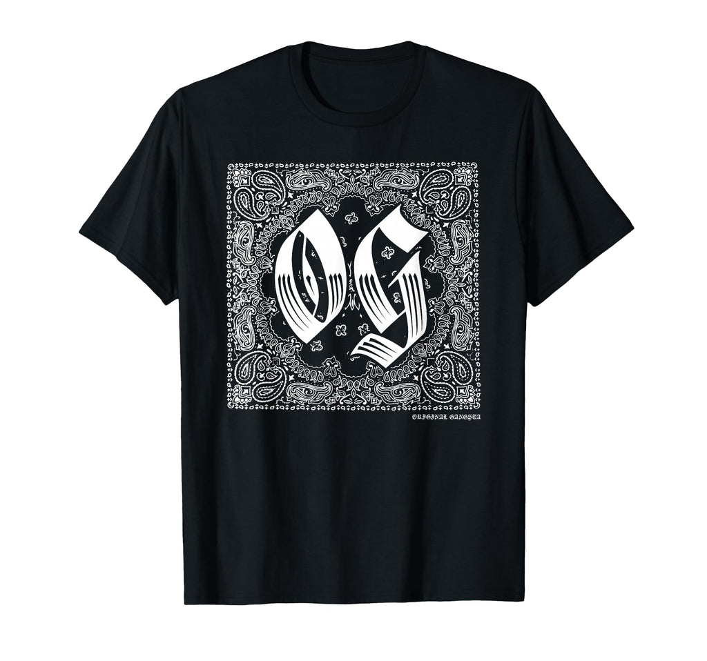 Og Bandana Original Gangster Cholo T-Shirt - Casual Everyday Wear Unisex - T-Shirt, Sweatshirt, Hoodie
