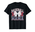 Baseball Mama Coquette Bow Game T-Shirt - Casual Everyday Wear Men Women - T-Shirt, Sweatshirt, Hoodie