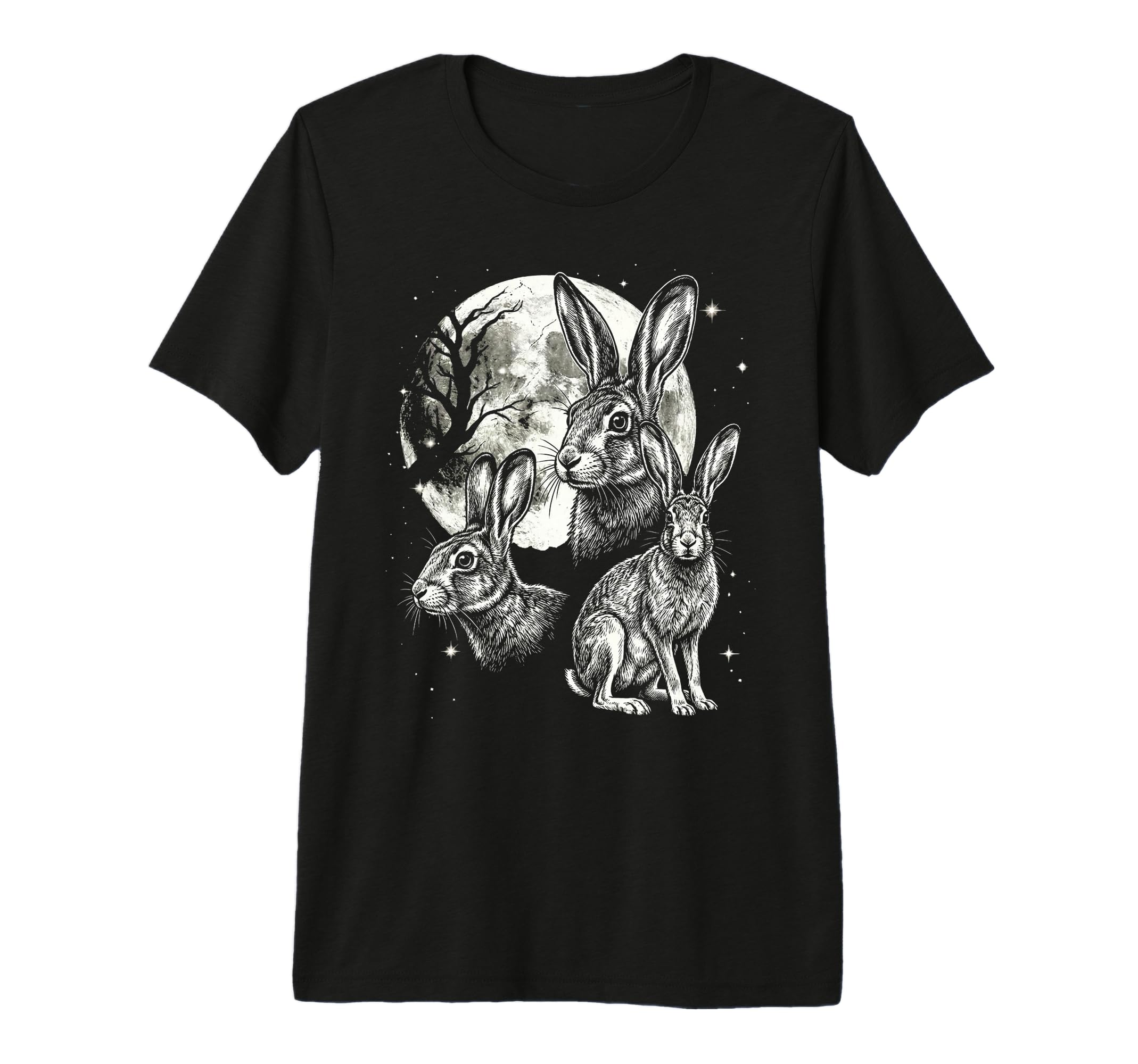 Rabbit 90S Aesthetic Y2K Bunny Rabbits Tri T-Shirt - Graphic Print Unisex - T-Shirt, Sweatshirt, Hoodie