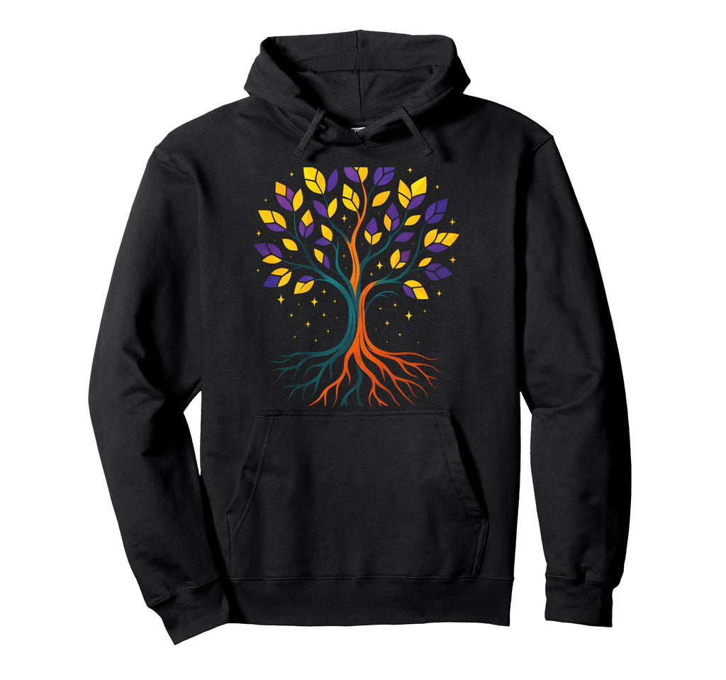 Tree Life Hippie Art Hoodie - Streetwear Style for Adults - T-Shirt, Sweatshirt, Hoodie