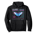 Vaporwave Beautiful Nature Butterfly Hoodie - Casual Everyday Wear Unisex - T-Shirt, Sweatshirt, Hoodie
