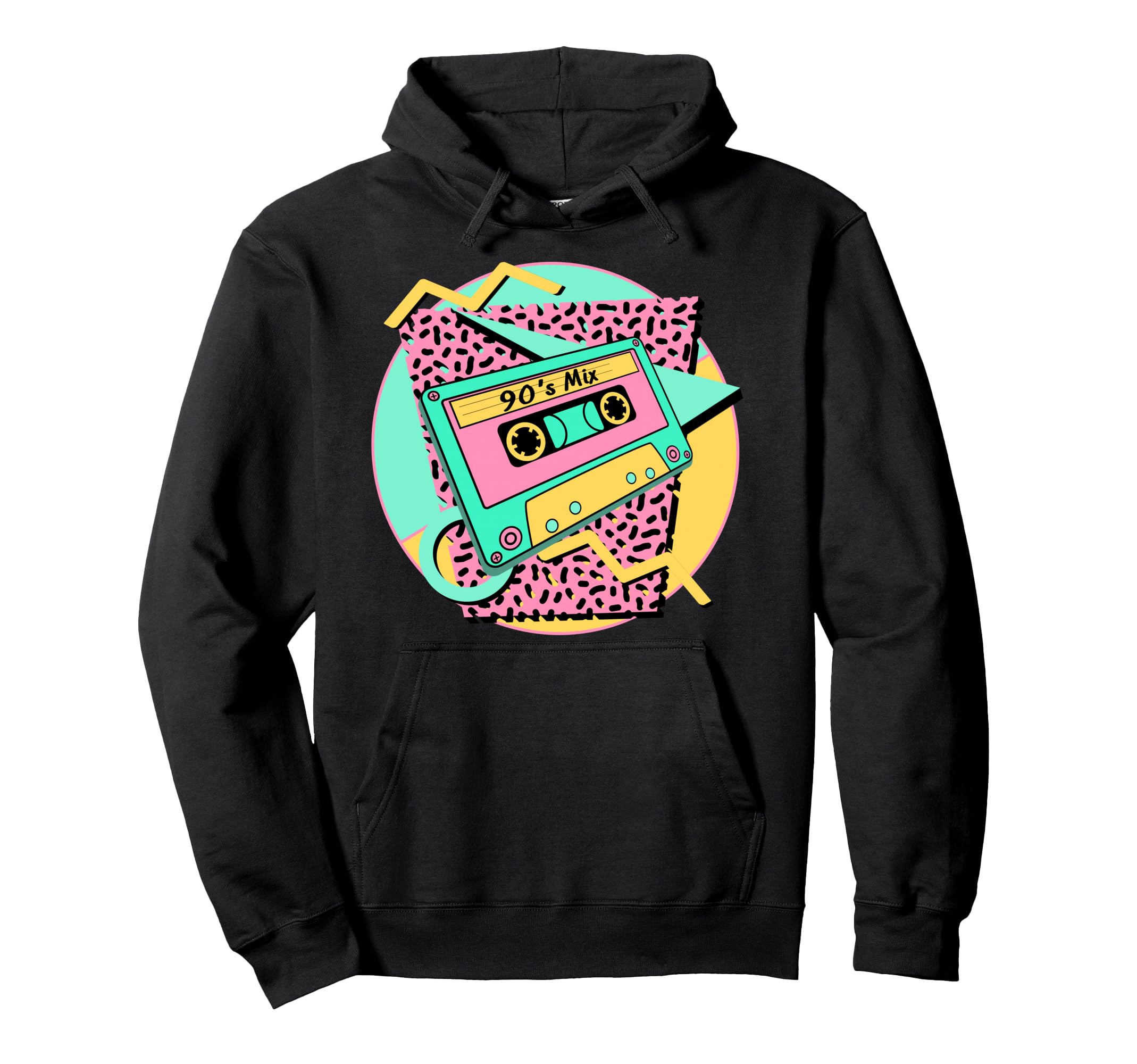 90S 90S Aesthetic Cassette Hoodie - Trendy Graphic for Adults - T-Shirt, Sweatshirt, Hoodie
