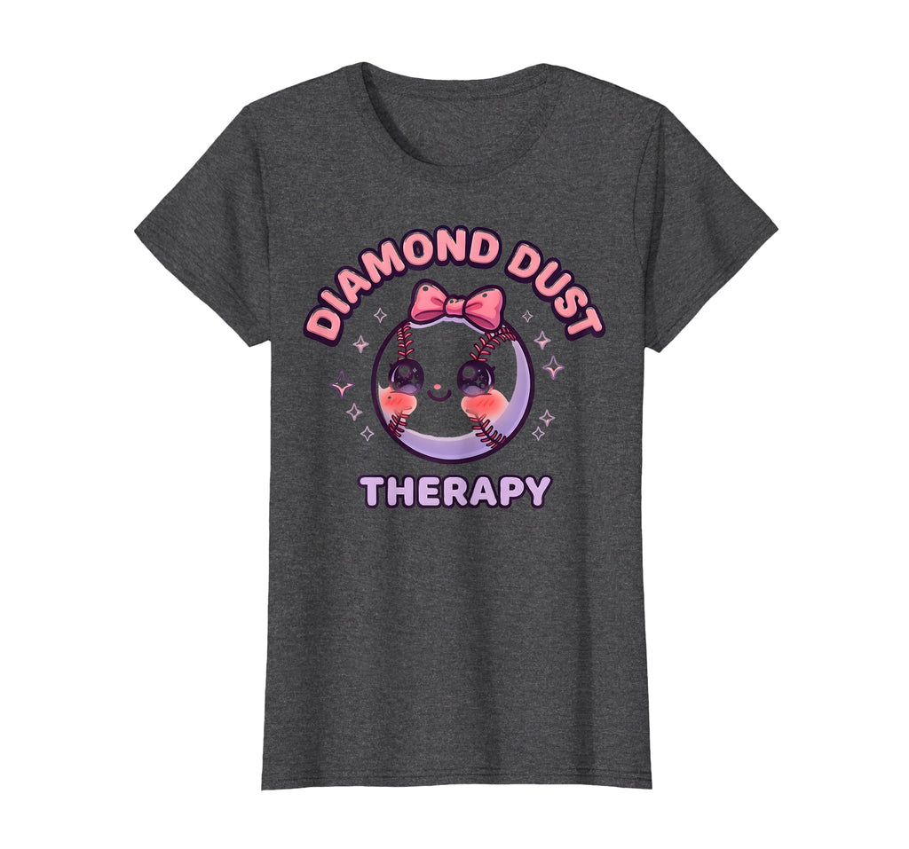 Diamond Dust Therapy Baseball Mom T-Shirt - Novelty Apparel Unisex - T-Shirt, Sweatshirt, Hoodie