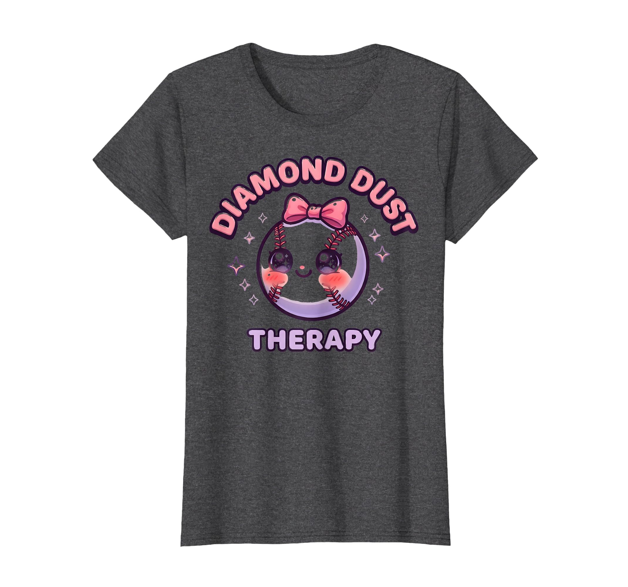 Diamond Dust Therapy Baseball Mom T-Shirt - Novelty Apparel Unisex - T-Shirt, Sweatshirt, Hoodie