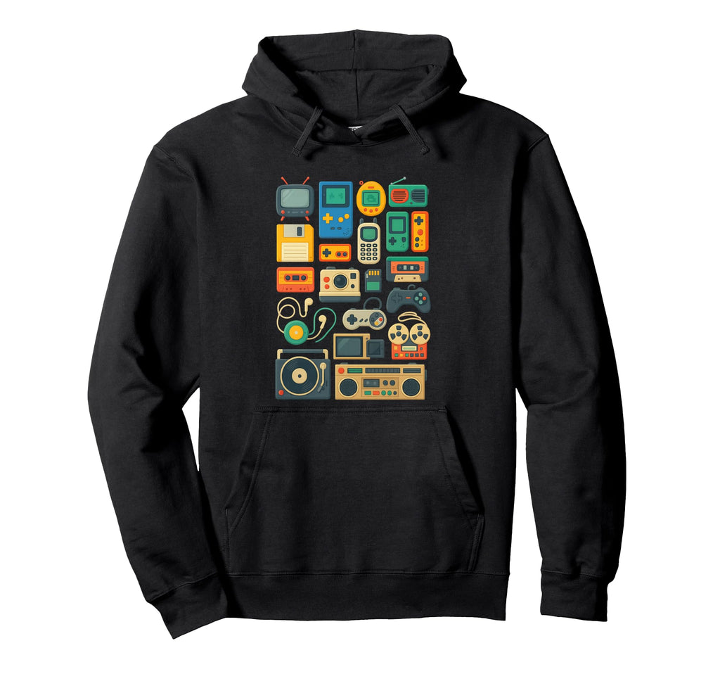 80S 90S Arcade Video Game Gaming Hoodie - Streetwear Style Men Women - T-Shirt, Sweatshirt, Hoodie