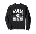 Baseball Mom Funny Baseball Lover Mom Sweatshirt - Graphic Print for Adults - T-Shirt, Sweatshirt, Hoodie