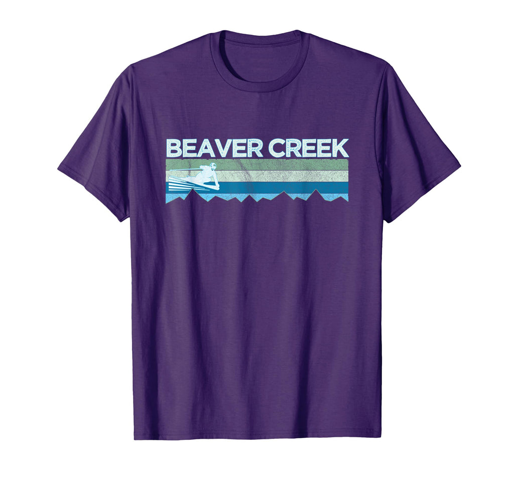 Beaver Creek Colorado Distressed Skiing T-Shirt - Unique Graphic Unisex - T-Shirt, Sweatshirt, Hoodie