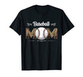 Baseball Mom Leopard Funny Ball Mom T-Shirt - Custom Art Print for Adults - T-Shirt, Sweatshirt, Hoodie