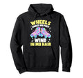Roller Skating Wheels Under My Feet Hoodie - Aesthetic Graphic Men Women - T-Shirt, Sweatshirt, Hoodie