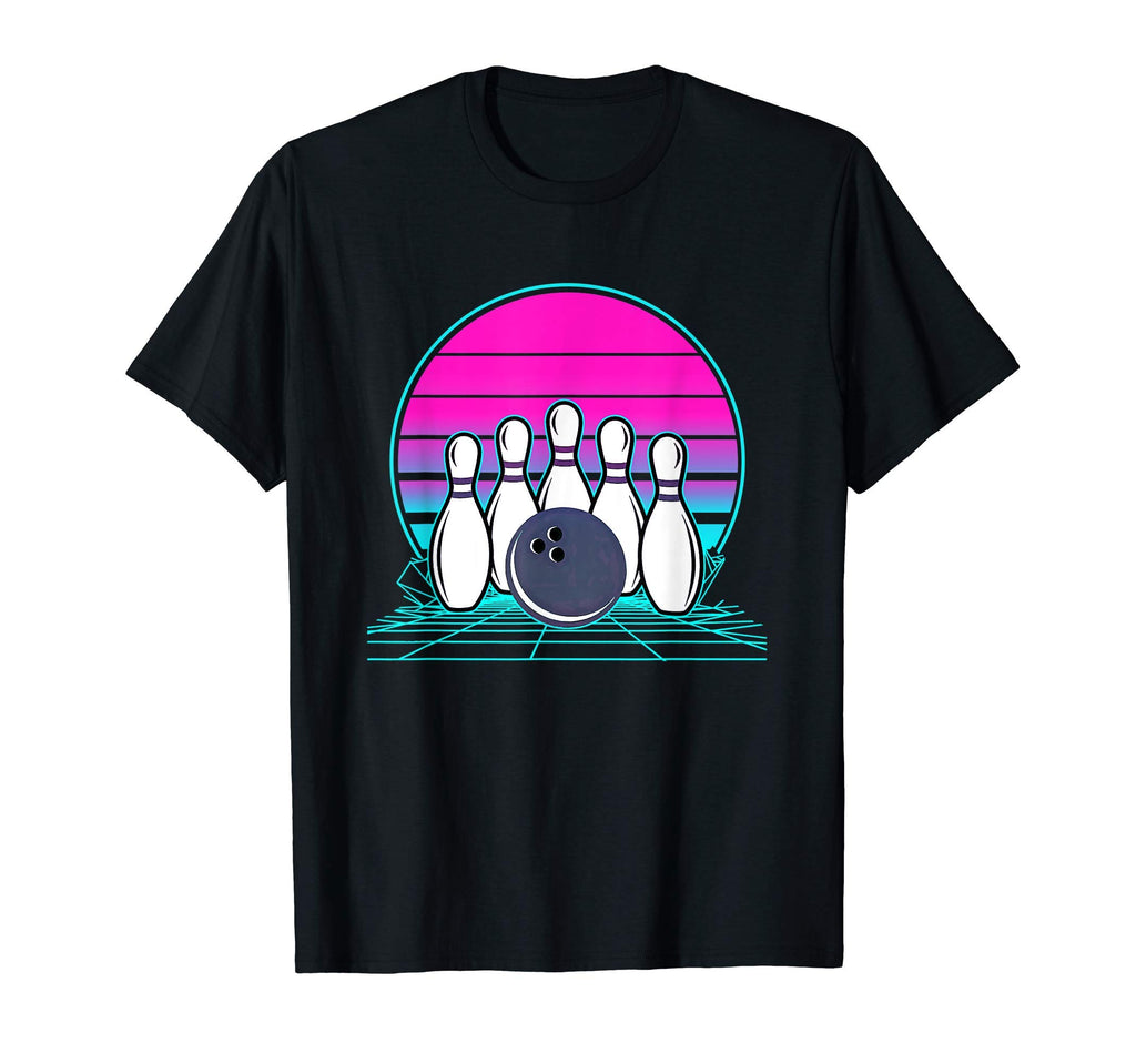 Sunset Bowling T-Shirt - Trendy Graphic Unisex - T-Shirt, Sweatshirt, Hoodie