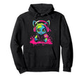Kawaii Cat Dj Japanese Edm Y2K Hoodie - Casual Everyday Wear Men Women - T-Shirt, Sweatshirt, Hoodie