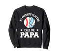 My Favorites Baseball Volleyball Sweatshirt - Minimalist Print Men Women - T-Shirt, Sweatshirt, Hoodie