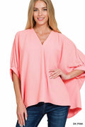 .Woven Airflow V Neck Top - Adult & Kids T-Shirts, Sweatshirts & Hoodies apparel design preview 1