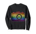 Colorful Camera Charm Sweatshirt - Fun Novelty Design Men Women - T-Shirt, Sweatshirt, Hoodie