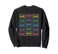 80S 90S Cassette Tape 1980S 1990S Sweatshirt - Streetwear Style for Adults - T-Shirt, Sweatshirt, Hoodie
