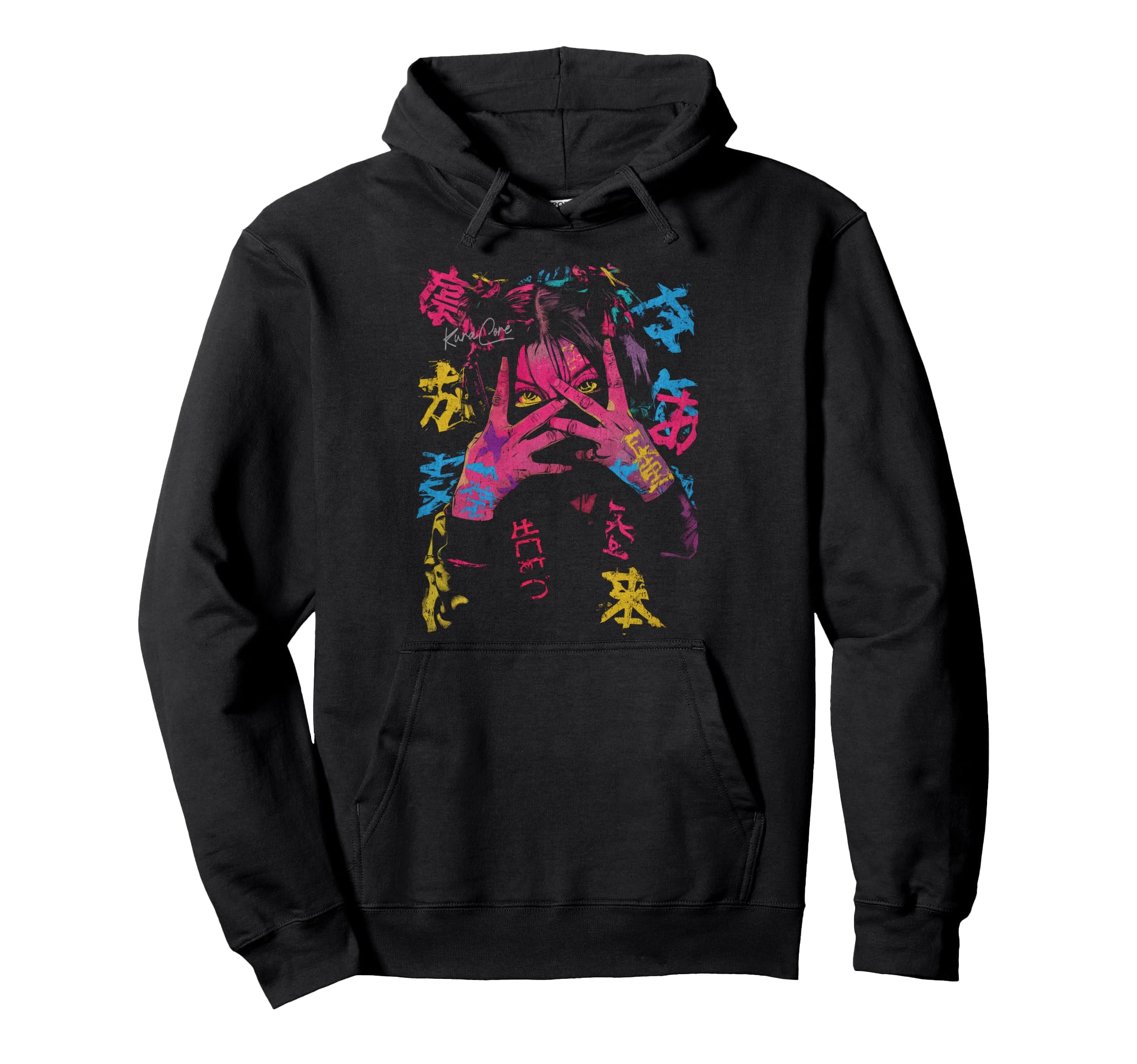 Japanese Streetwear Cyberpunk Y2K Techwear Hoodie - Graphic Print Unisex - T-Shirt, Sweatshirt, Hoodie
