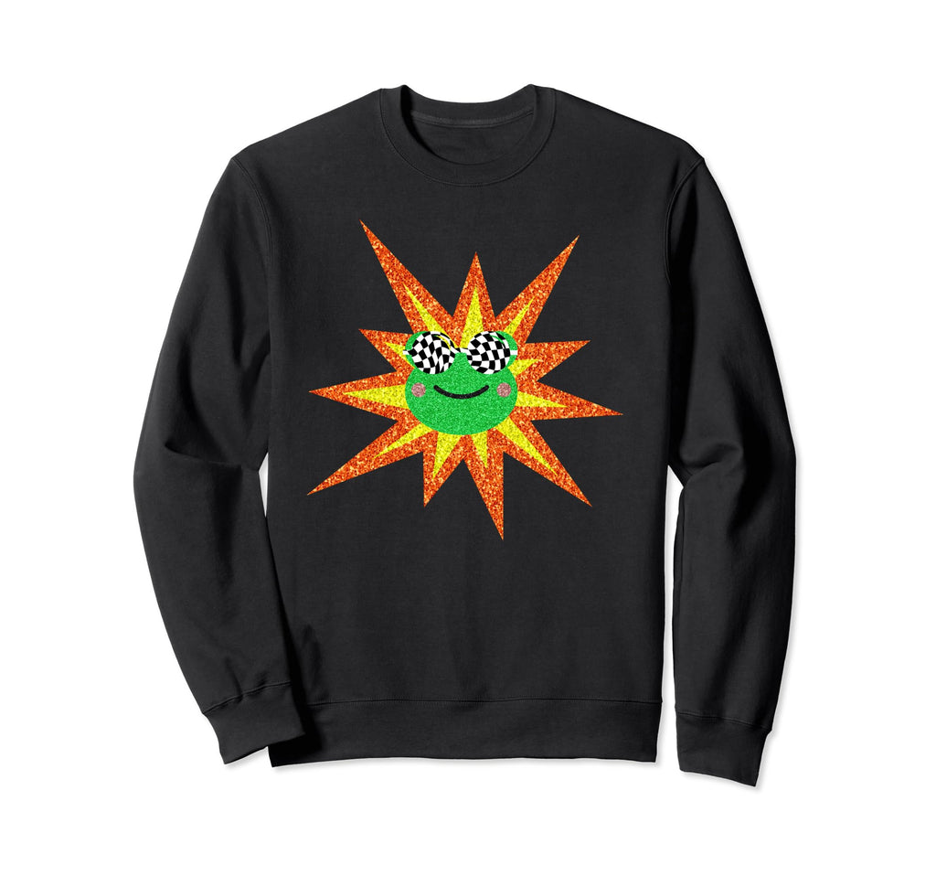 Strange Frog Star Weirdcore Y2K Sweatshirt - Streetwear Style Men Women - T-Shirt, Sweatshirt, Hoodie