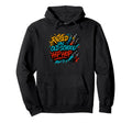 Raised Old School Hip Hop Graffiti Hoodie - Fun Novelty Design Men Women - T-Shirt, Sweatshirt, Hoodie