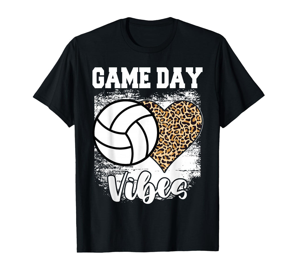 Bleached Volleyball Game Day Vibes T-Shirt - Unique Graphic Unisex - T-Shirt, Sweatshirt, Hoodie