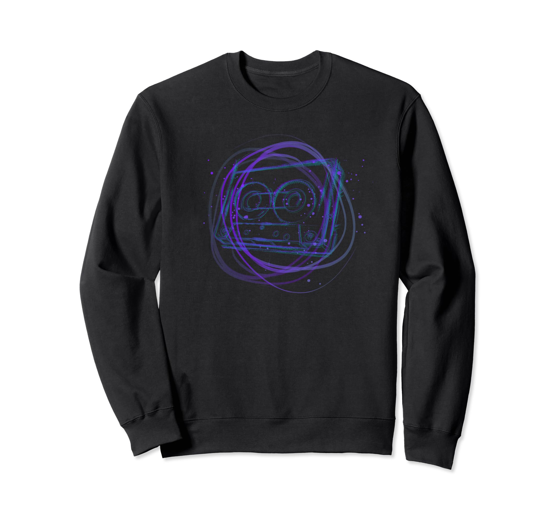 Music Cassettes Music Lovers Old Sweatshirt - Streetwear Style Men Women - T-Shirt, Sweatshirt, Hoodie