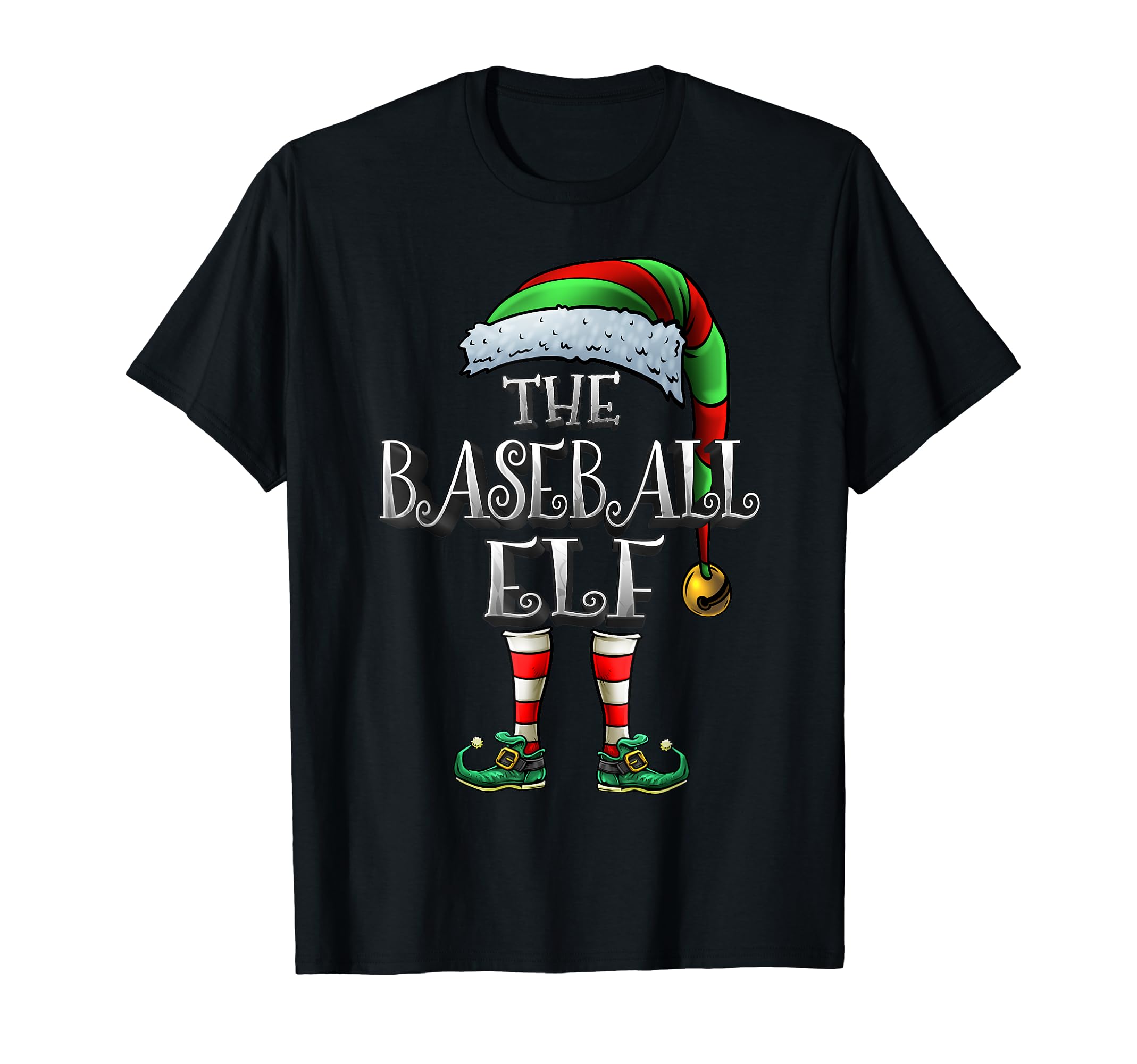 Baseball Elf Matching Family T-Shirt - Aesthetic Graphic Men Women - T-Shirt, Sweatshirt, Hoodie