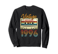 1996 30Th Birthday Cassette Tape B Sweatshirt - Minimalist Print Men Women - T-Shirt, Sweatshirt, Hoodie