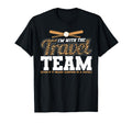 Im Travel Team Leopard Baseball Mom T-Shirt - Novelty Apparel Men Women - T-Shirt, Sweatshirt, Hoodie