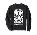 Proud Mom 2024 Senior Baseball Sweatshirt - Streetwear Style Unisex - T-Shirt, Sweatshirt, Hoodie