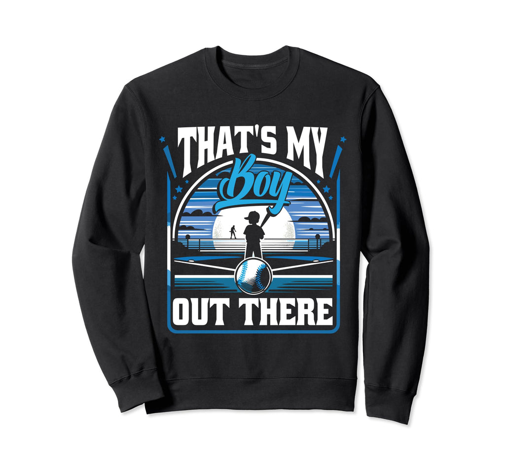 Daddy Baseball Dad Baseball Sweatshirt - Graphic Print for Adults - T-Shirt, Sweatshirt, Hoodie