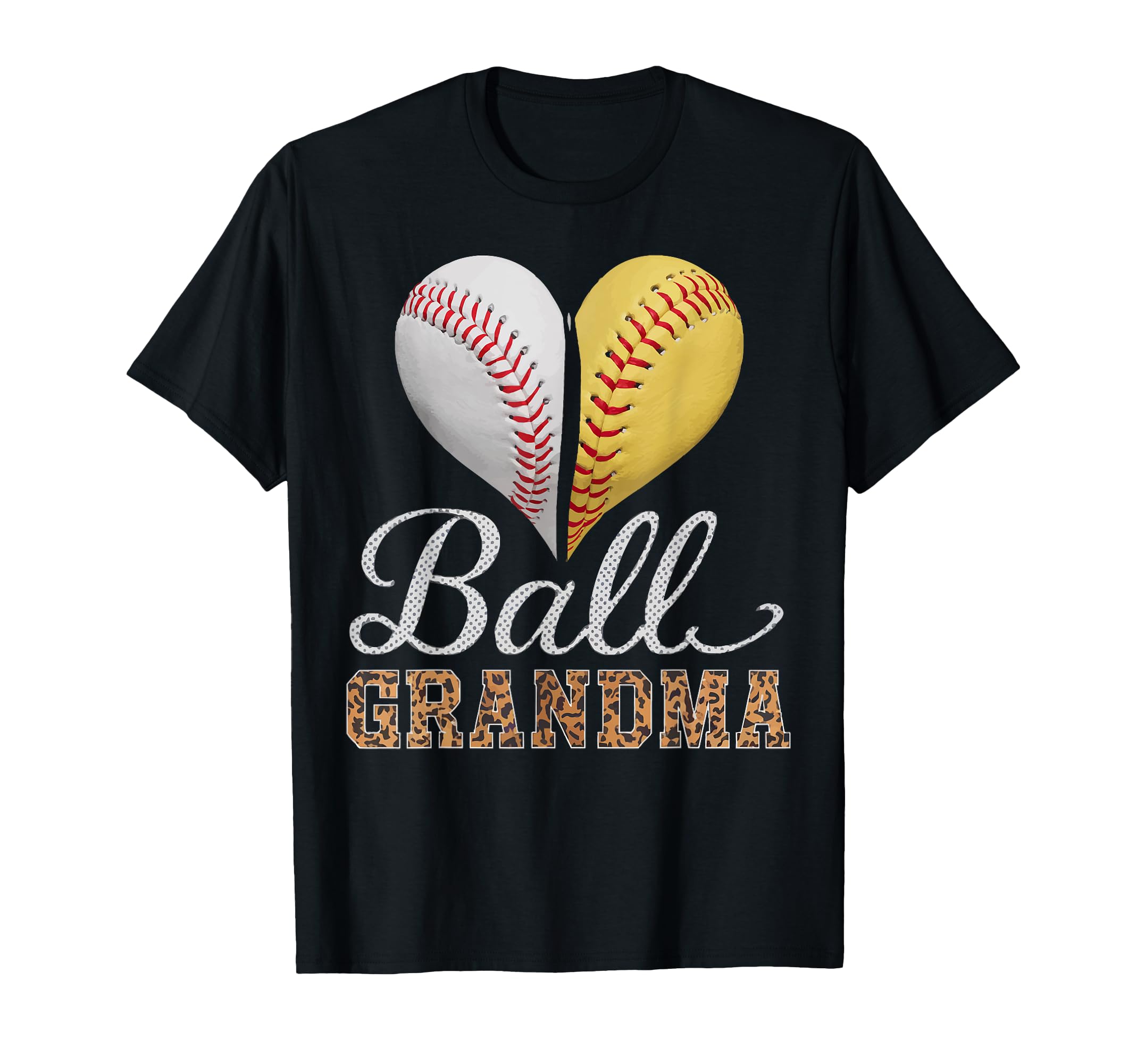 Baseball Grandma Grandmother Granny T-Shirt - Aesthetic Graphic for Adults - T-Shirt, Sweatshirt, Hoodie