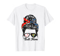 Ball Mom Baseball Volleyball Messy T-Shirt - Custom Art Print for Adults - T-Shirt, Sweatshirt, Hoodie