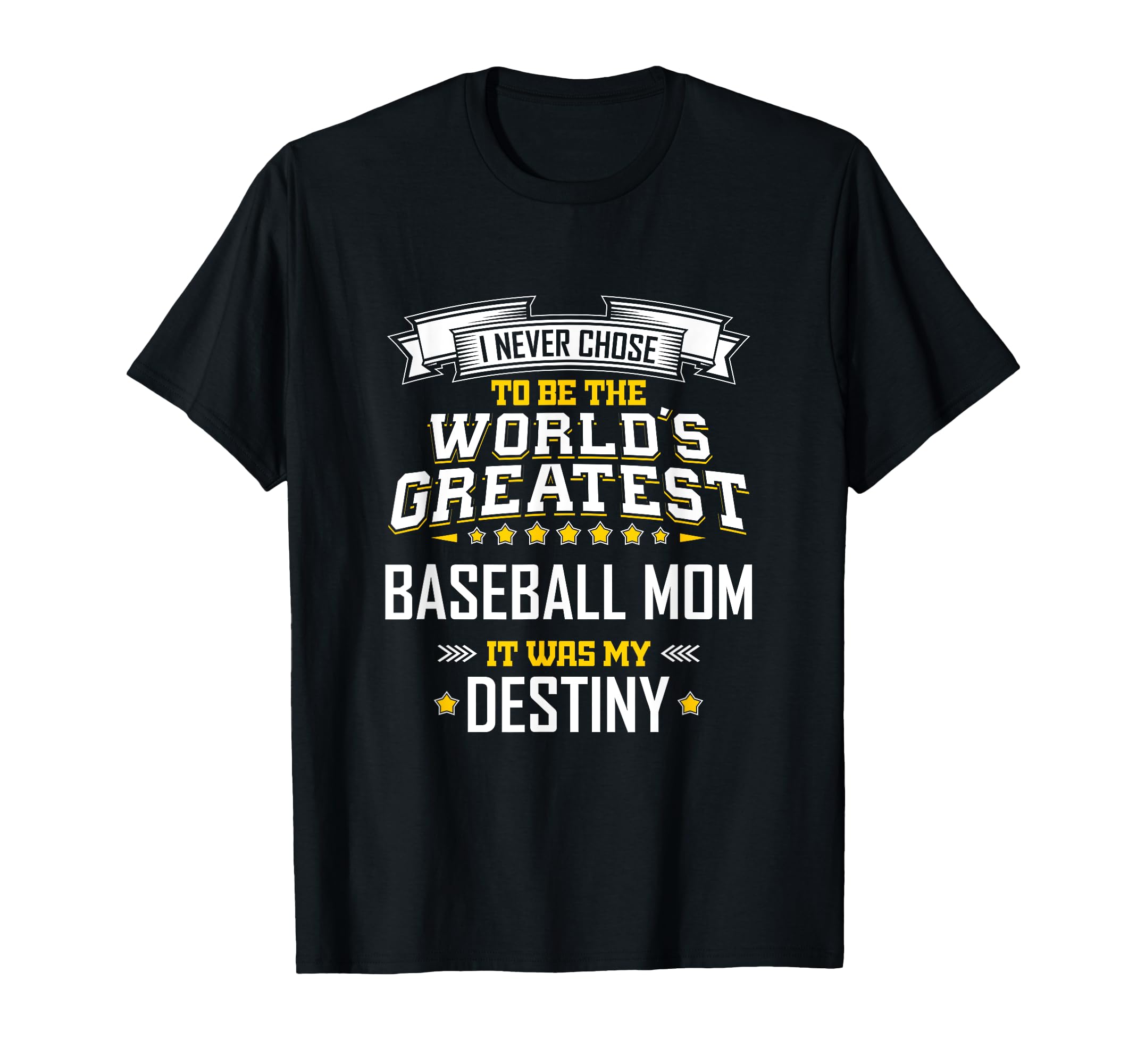 Baseball Mom Worlds Greatest T-Shirt - Custom Art Print for Adults - T-Shirt, Sweatshirt, Hoodie