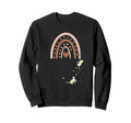 Cat Boho Rainbow Playful Kittens Hoodie - Streetwear Style Unisex - T-Shirt, Sweatshirt, Hoodie
