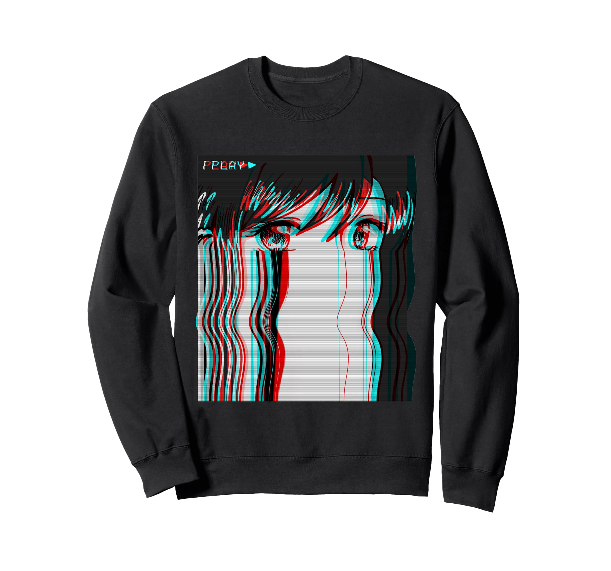 Vaporwave Estetic Anime Eboy Egg Sweatshirt - Trendy Graphic Unisex - T-Shirt, Sweatshirt, Hoodie