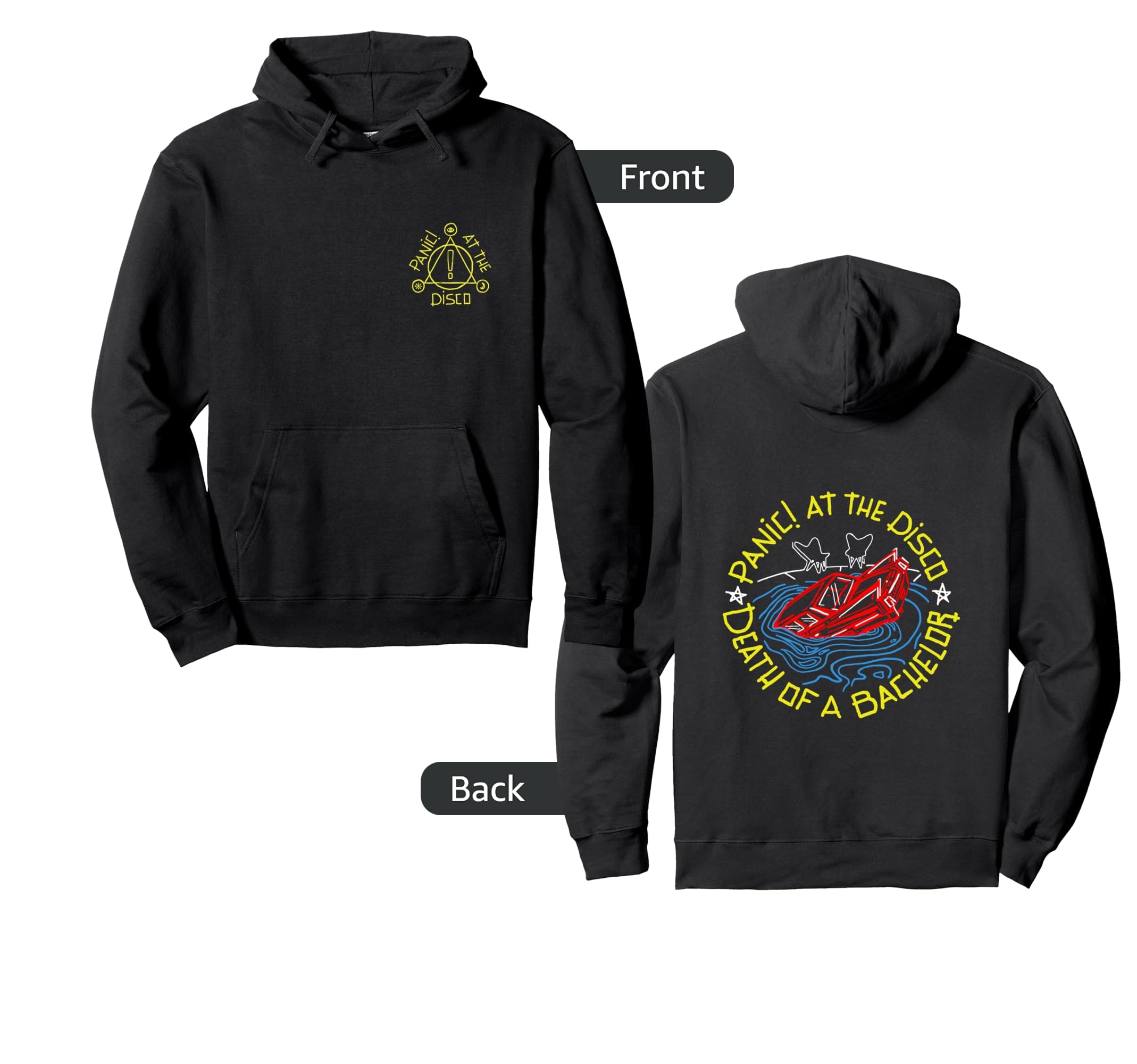 Panic Disco Death Bachelor Hoodie - Graphic Print Men Women - T-Shirt, Sweatshirt, Hoodie