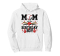 Mom Birthday Baseball Sport Family Hoodie - Casual Everyday Wear Unisex - T-Shirt, Sweatshirt, Hoodie