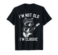 Im Not Old Im Funny Raccoon Guitar T-Shirt - Streetwear Style for Adults - T-Shirt, Sweatshirt, Hoodie